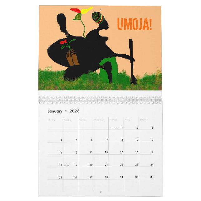 KWANZAA CALENDAR (Jan 2026)