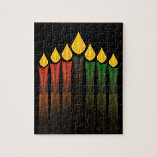 kwanzaa candles jigsaw puzzle