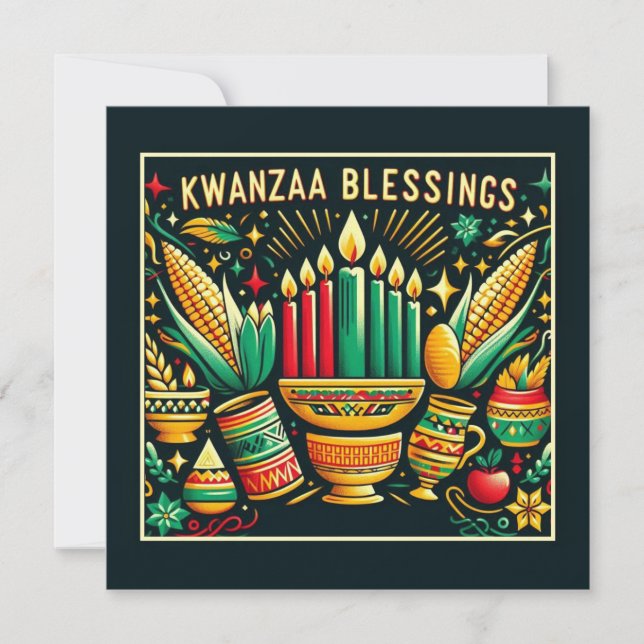 Kwanzaa  card (Front)