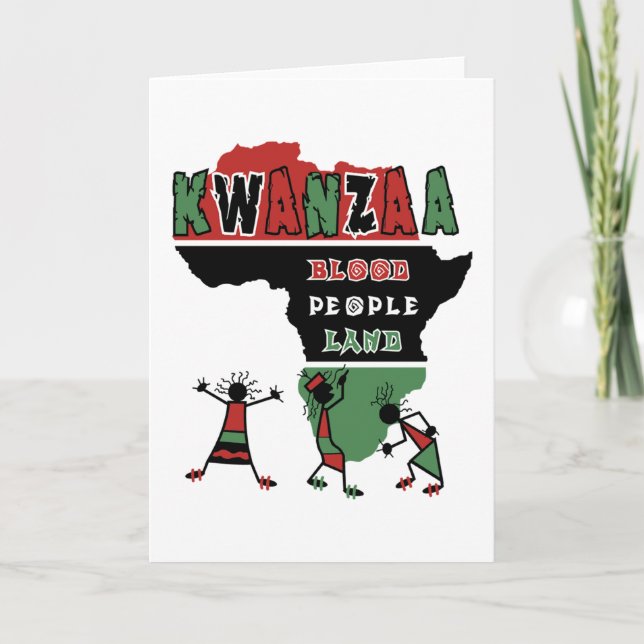 Kwanzaa card (Front)