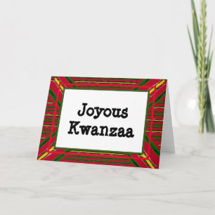 Kwanzaa Card - Joyous #12