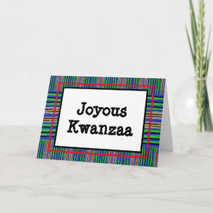 Kwanzaa Card - Joyous #13