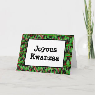 Kwanzaa Card - Joyous #3