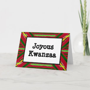 Kwanzaa Card - Joyous #4