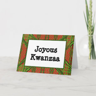 Kwanzaa Card - Joyous #7