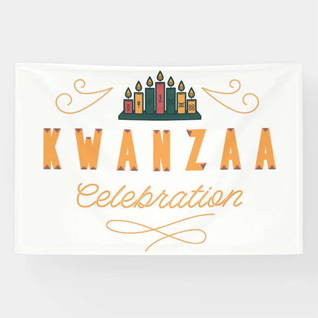 Kwanzaa Celebration Banner (Horizontal)