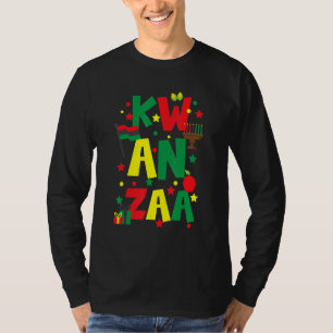Kwanzaa Celebration Kinara Candles Jubilee T-Shirt