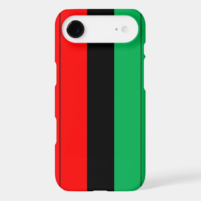 Kwanzaa Colours Red Black Green Stripes Pattern Case-Mate Samsung Galaxy Case (Back)