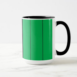 Kwanzaa Colours Red Black Green Stripes Pattern Mug
