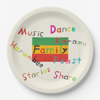 Kwanzaa Creations Karamu Paper Plates
