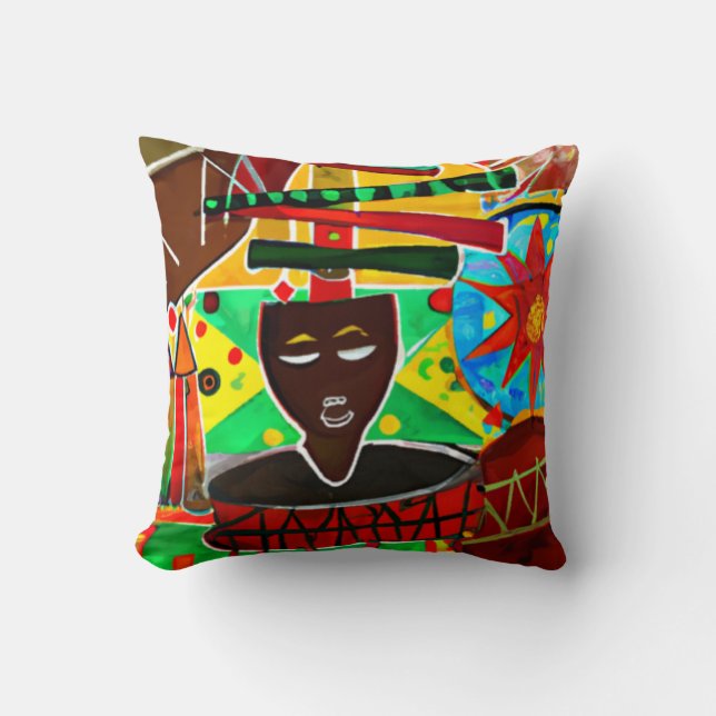 Kwanzaa Cushion (Front)