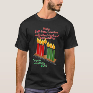 Kwanzaa day candles T-Shirt