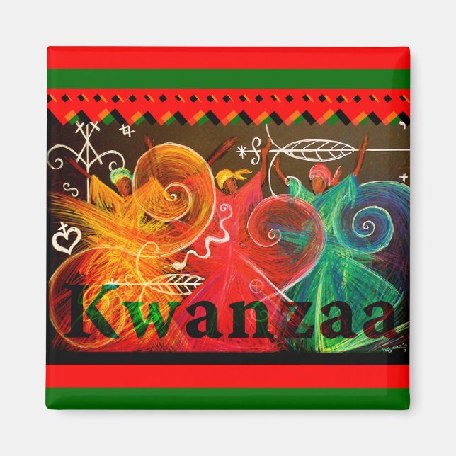 Kwanzaa - Designs Magnet (Front)
