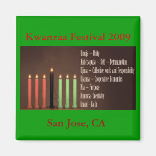 Kwanzaa Festival 2009, San J... Magnet