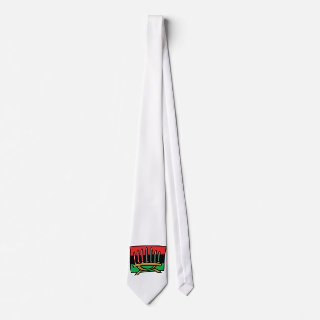 Kwanzaa Flag Tie (Front)