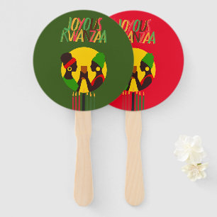 Kwanzaa Hand Fan - Party Favour