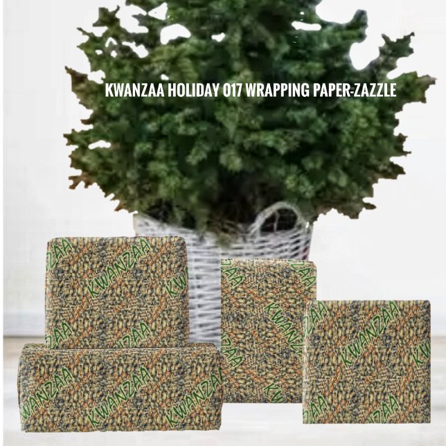 Kwanzaa Holiday 017 Wrapping Paper (Creator Uploaded)