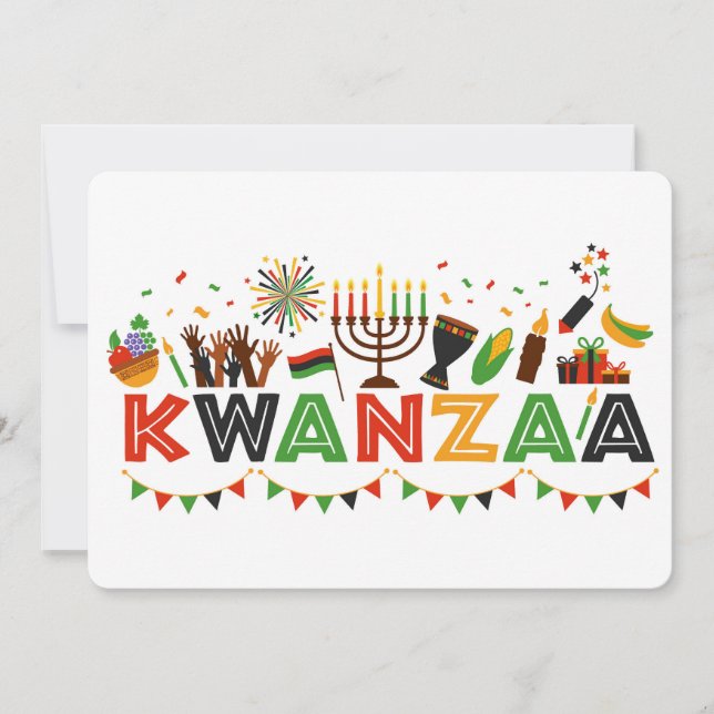 Kwanzaa Holiday Card (Front)