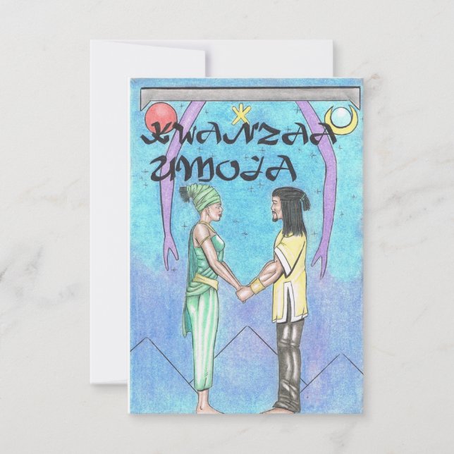 Kwanzaa Holiday Card (Front)