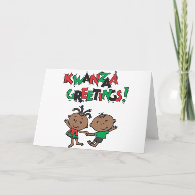 Kwanzaa Holiday Card (Front)