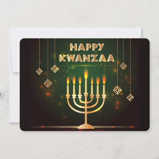 Kwanzaa Holiday Card (Front)