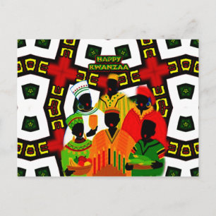 Kwanzaa Holiday Celebration_ Postcard