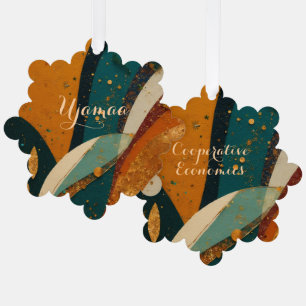 Kwanzaa Holiday Elegance Tree Decoration Card