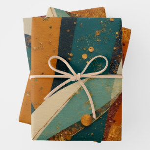Kwanzaa Holiday Elegance Wrapping Paper Sheet