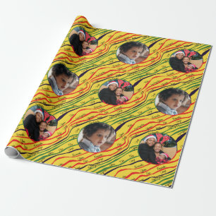 Kwanzaa Holiday  Photo  Personalised Wrapping Paper