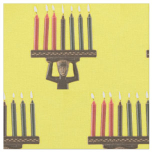 Kwanzaa Kinara  Fabric