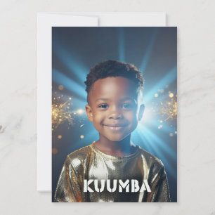 KWANZAA - KUUMBA - HOLIDAY CARD