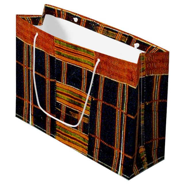 Kwanzaa Large Gift Bag (Front Angled)