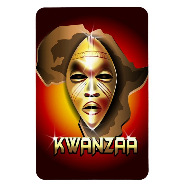 Kwanzaa Magnet (Vertical)