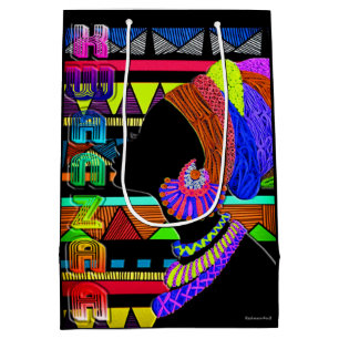 Kwanzaa medium gift bag