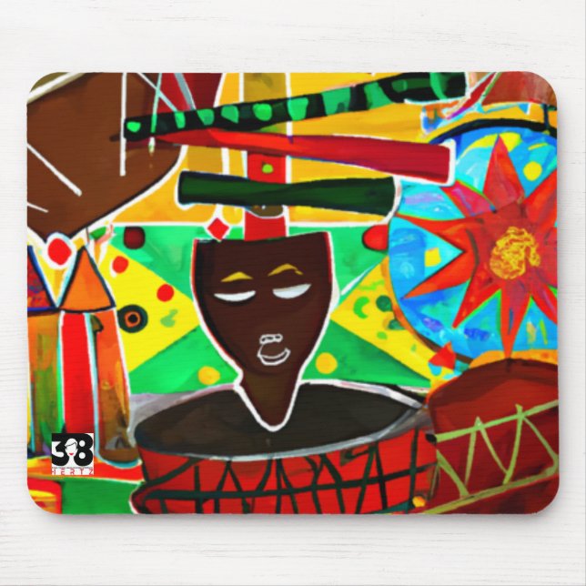 Kwanzaa Mouse Mat (Front)