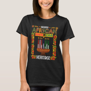 Kwanzaa Outfit Idea For Women & Novelty Kwanza T-Shirt