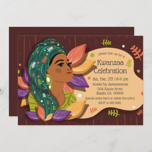 Kwanzaa Party Celebration Invitation