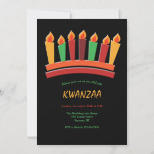 Kwanzaa Party Invitations
