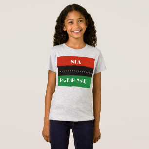 Kwanzaa Principles Nia   Purpose T-Shirt