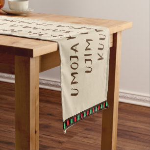 Kwanzaa Principles Table Runner