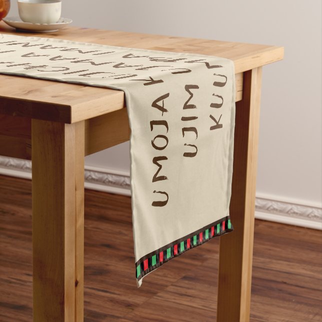 Kwanzaa Principles | Table Runner (In Situ)