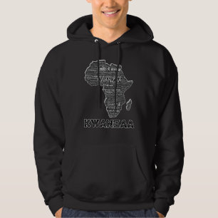 Kwanzaa Seven Principles of Kwanzaa Africa Graphic Hoodie