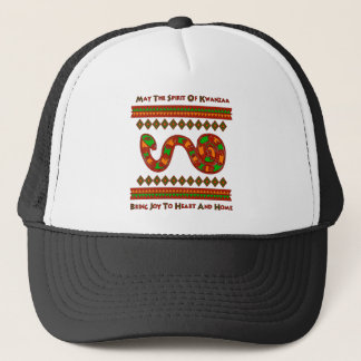 Kwanzaa Snake Trucker Hat