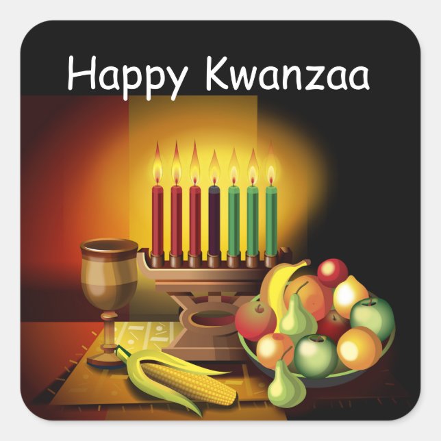 Kwanzaa Stickers (Front)