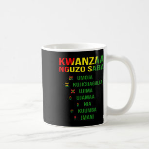 Kwanzaa - Swahili For The Seven Principles  Coffee Mug