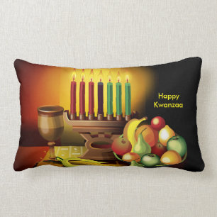 Kwanzaa Throw Pillow