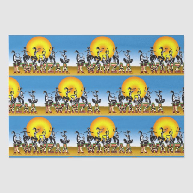 Kwanzaa Tissue Paper (Front)
