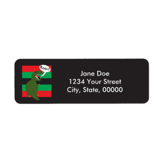Kwanzaa Tyrannosaurus Rex Personalise