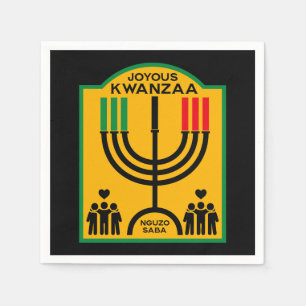 Kwanzaa Umoja Napkin