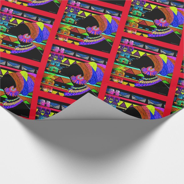  Kwanzaa  Wrapping Paper (Corner)